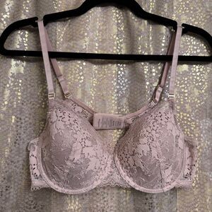 ThirdLove All Day Lace‎ Underwire T-Shirt Bra Taupe Tan Size 36B 1/2